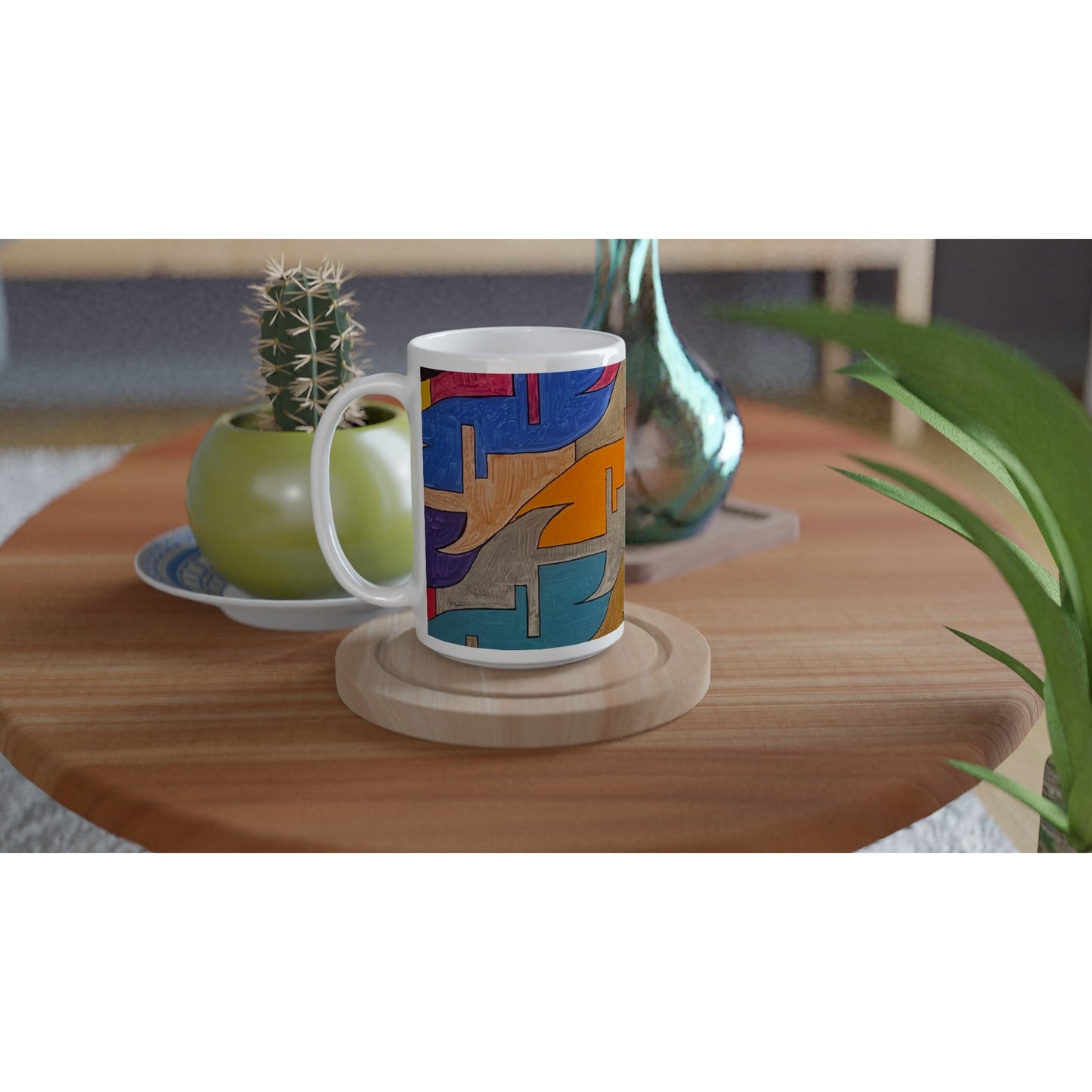 Together .LinP|RinP. Art White glossy mug .LinP|RinP.