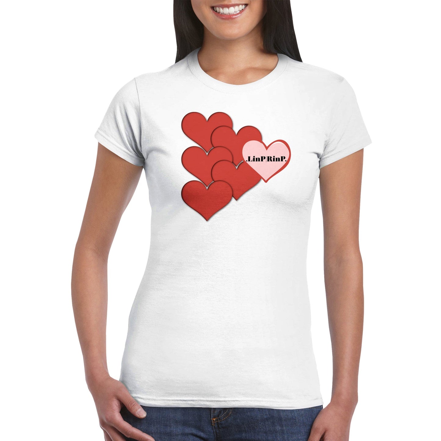 .LinP|RinP. Classic Womens Crewneck T-shirt Gelato