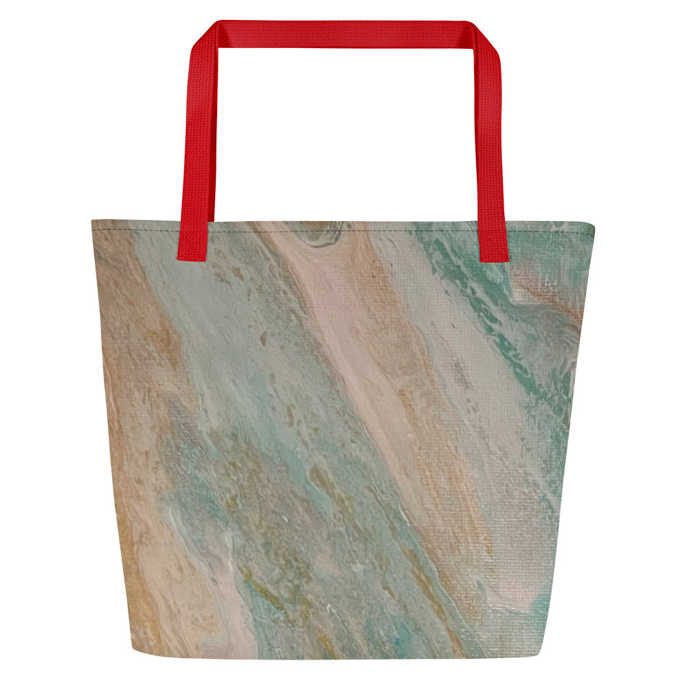 Heavenly Peace .LinP|RinP. All-Over Print Large Tote Bag .LinP|RinP.