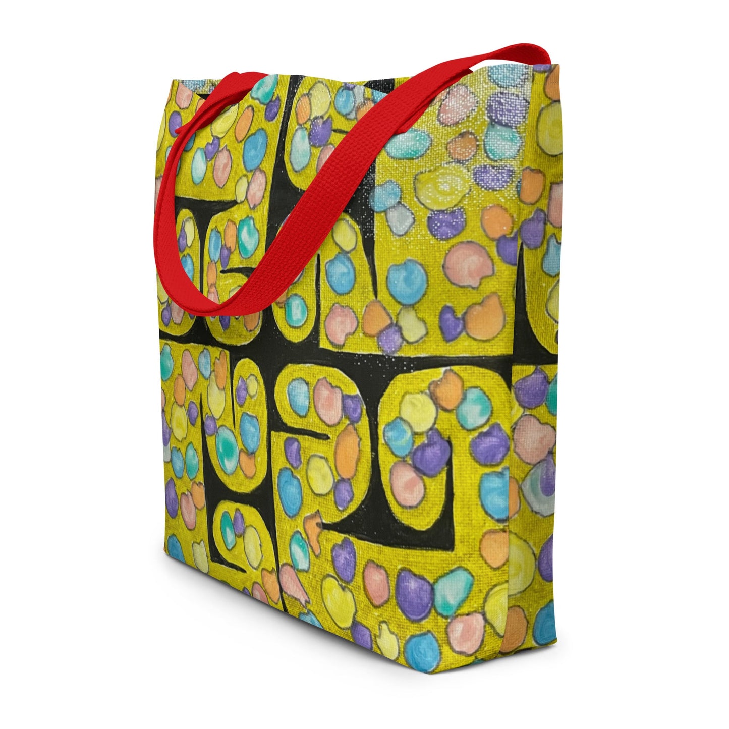 .LinP|RinP. 'Take it off' All-Over Print Large Tote Bag .LinP|RinP.