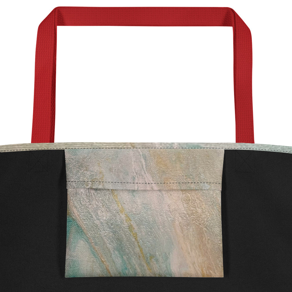 Heavenly Peace .LinP|RinP. All-Over Print Large Tote Bag .LinP|RinP.