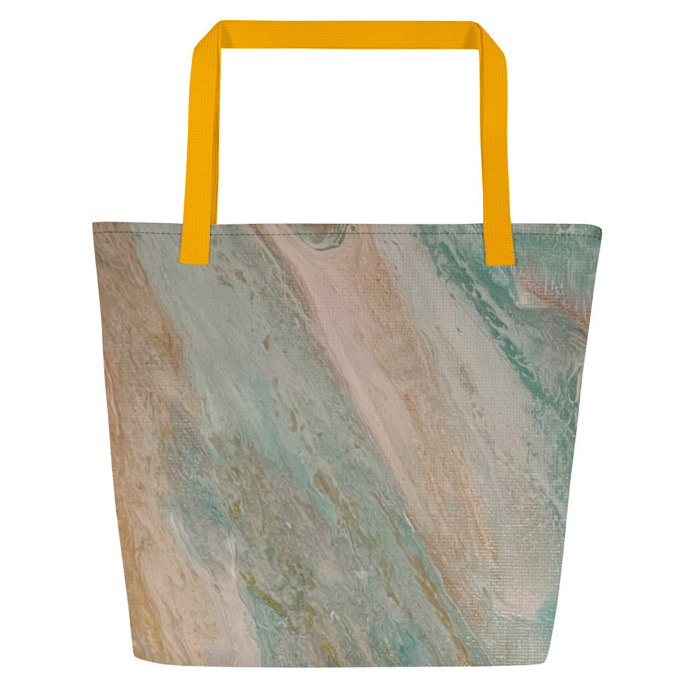Heavenly Peace .LinP|RinP. All-Over Print Large Tote Bag .LinP|RinP.