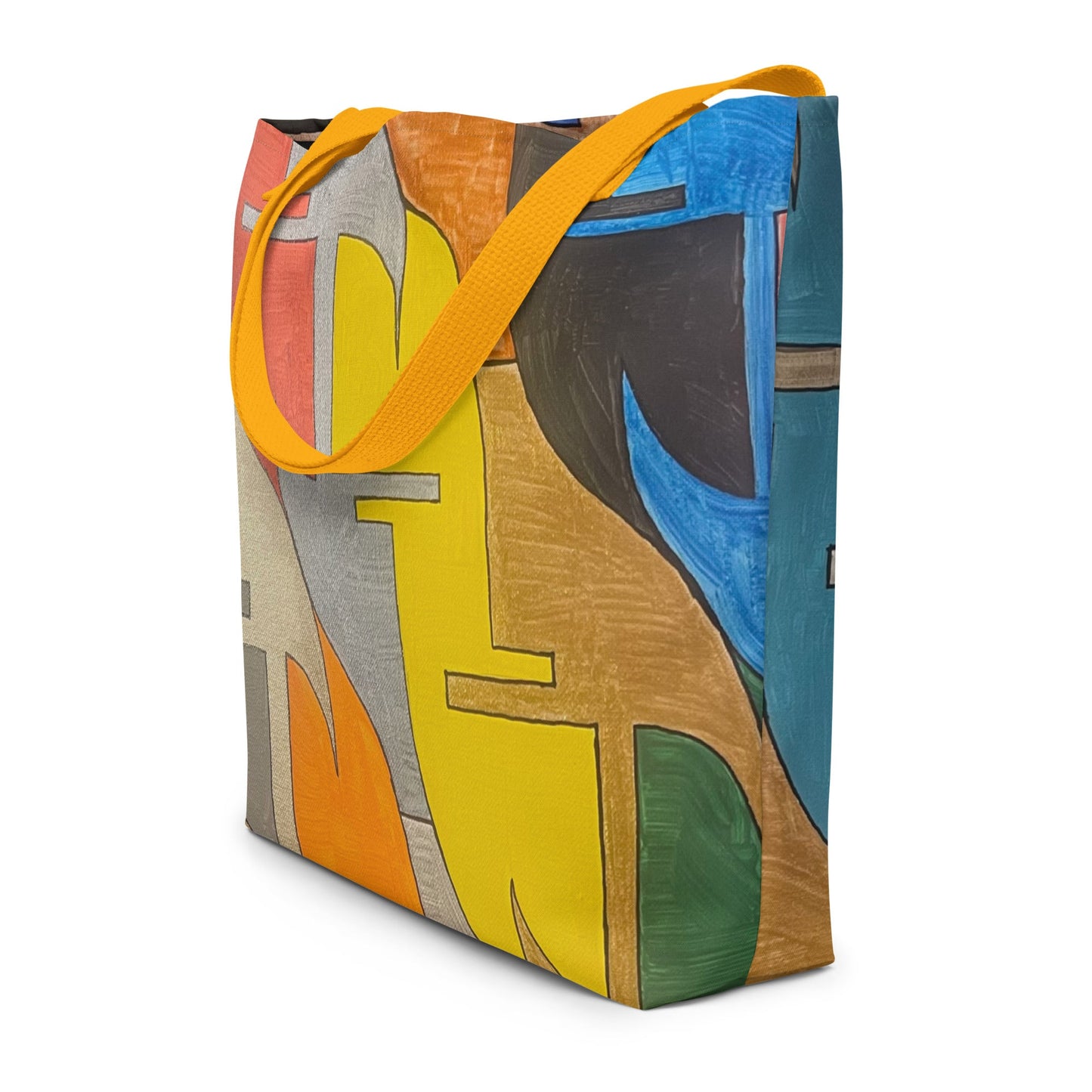 Together .LinP|RinP. All-Over Print Large Tote Bag .LinP|RinP.