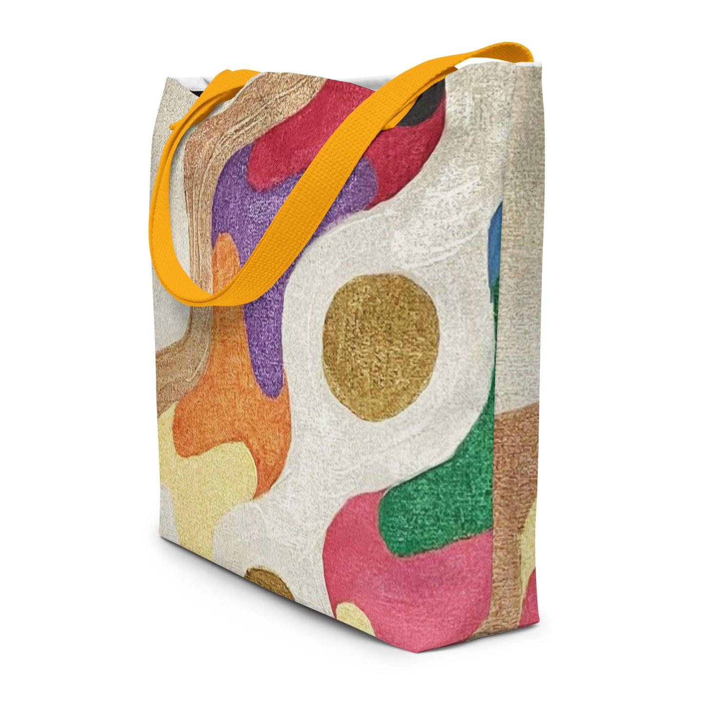 Join .LinP|RinP. Art All-Over Print Large Tote Bag .LinP|RinP.