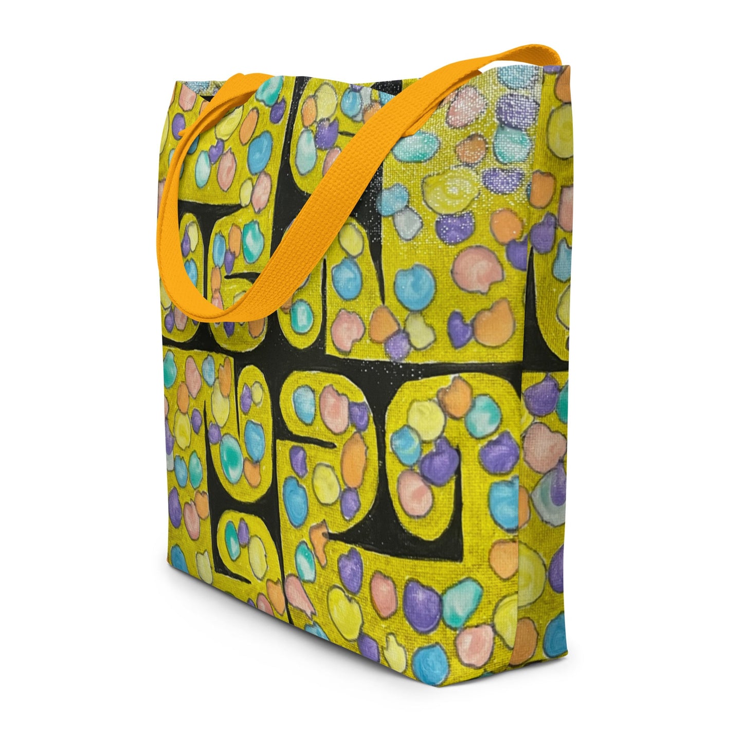 .LinP|RinP. 'Take it off 2' All-Over Print Large Tote Bag .LinP|RinP.