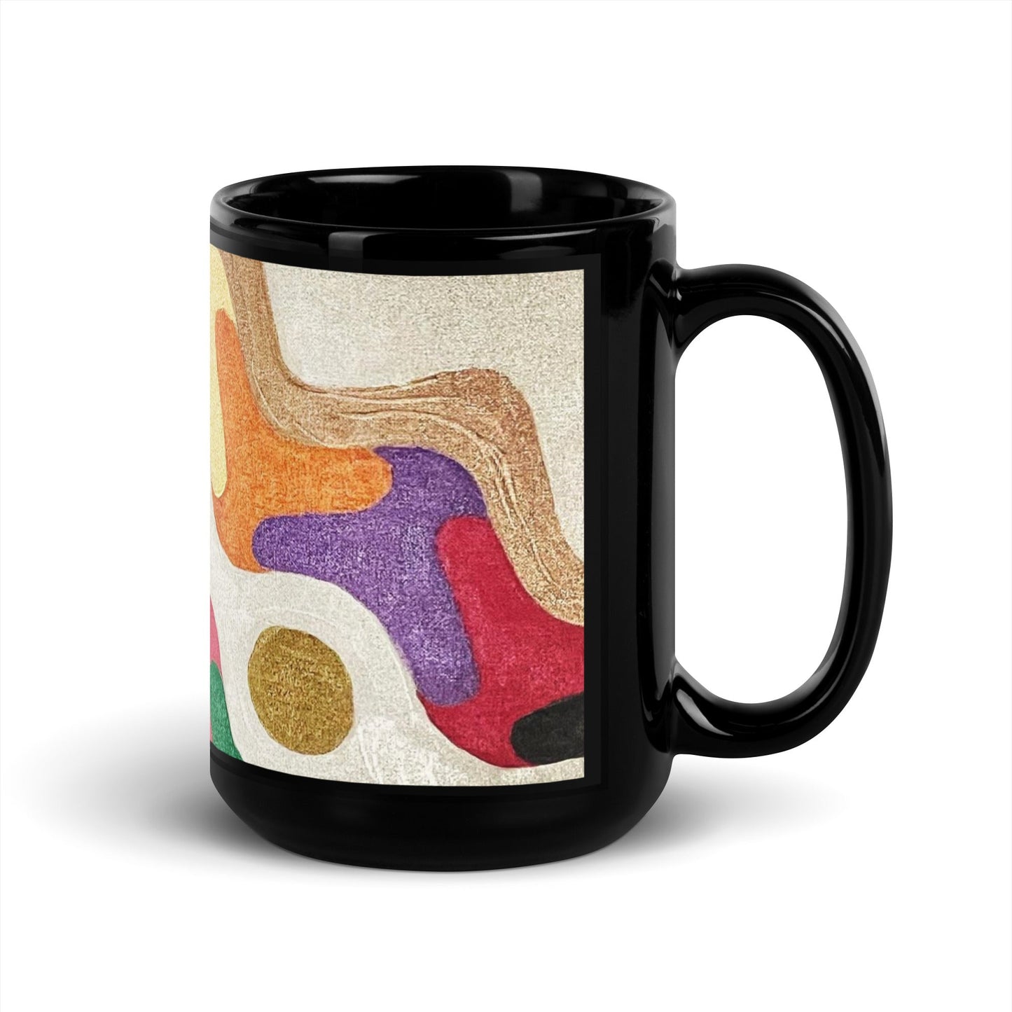 Join .LinP|RinP. Black Glossy Mug .LinP|RinP.