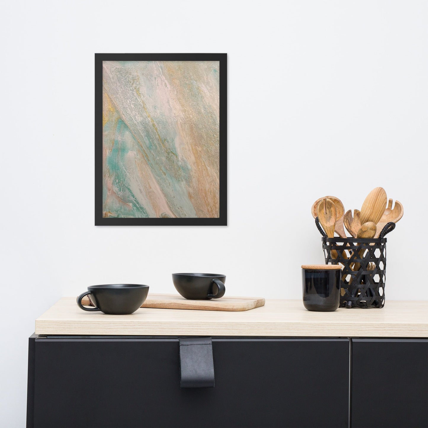 Heavenly .LinP|RinP. Framed poster .LinP|RinP.