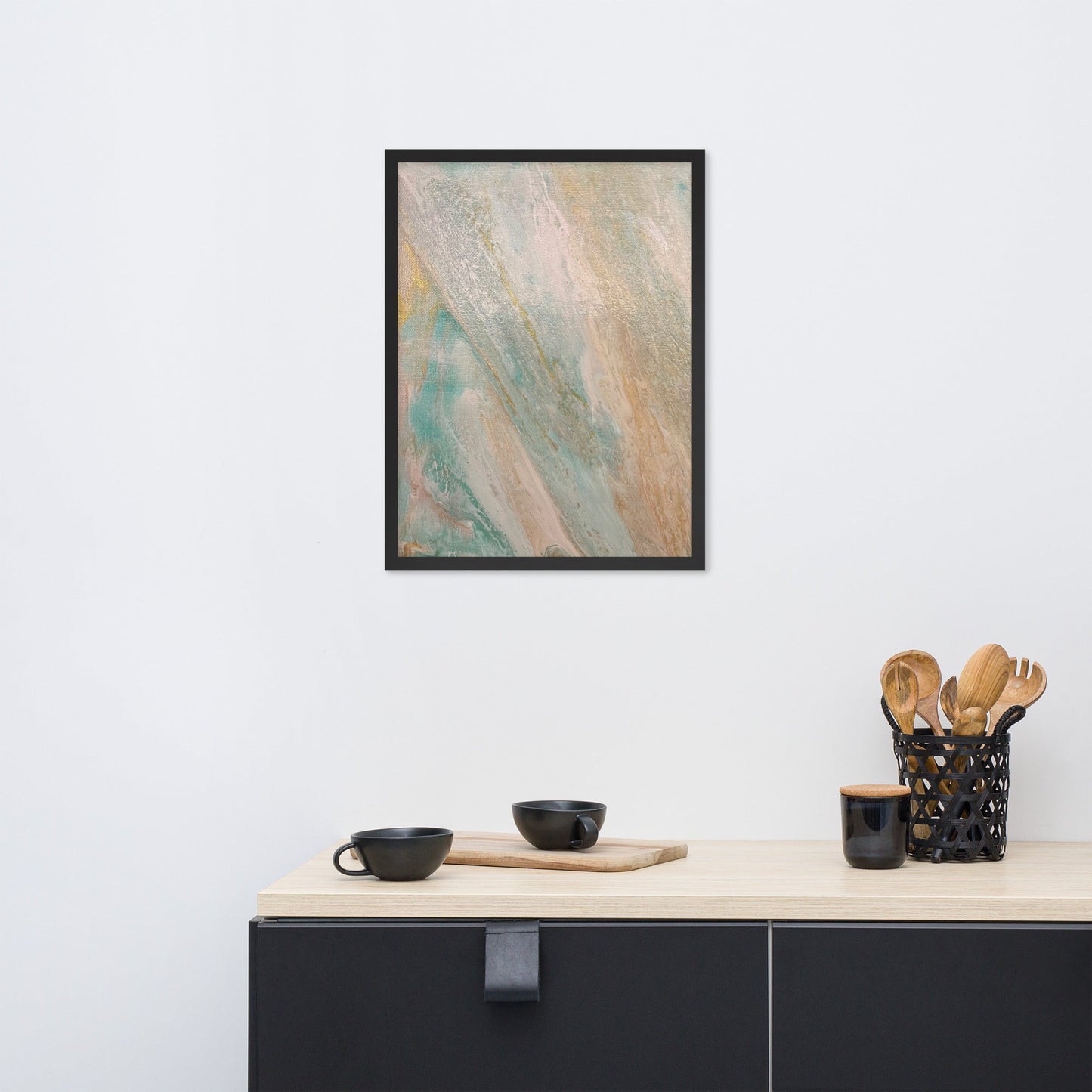 Heavenly .LinP|RinP. Framed poster .LinP|RinP.