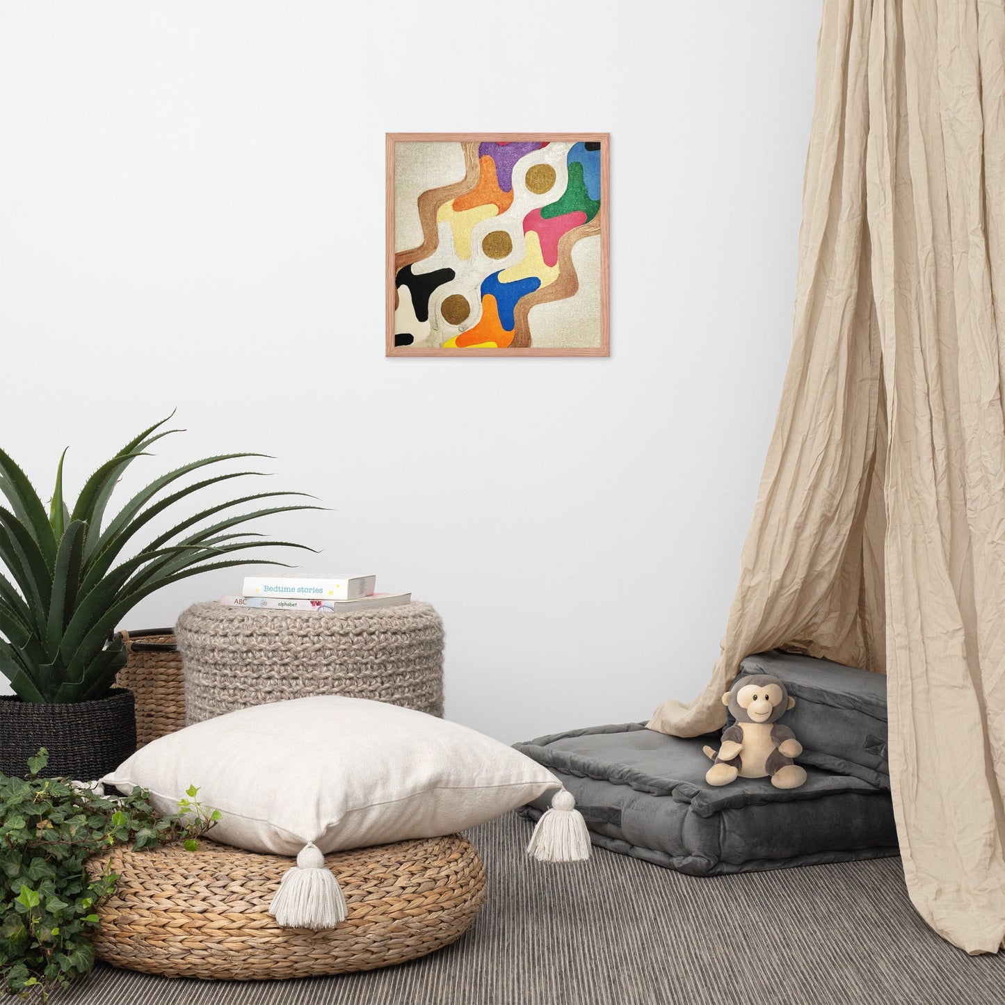 Join .LinP|RinP. Art Framed poster .LinP|RinP.