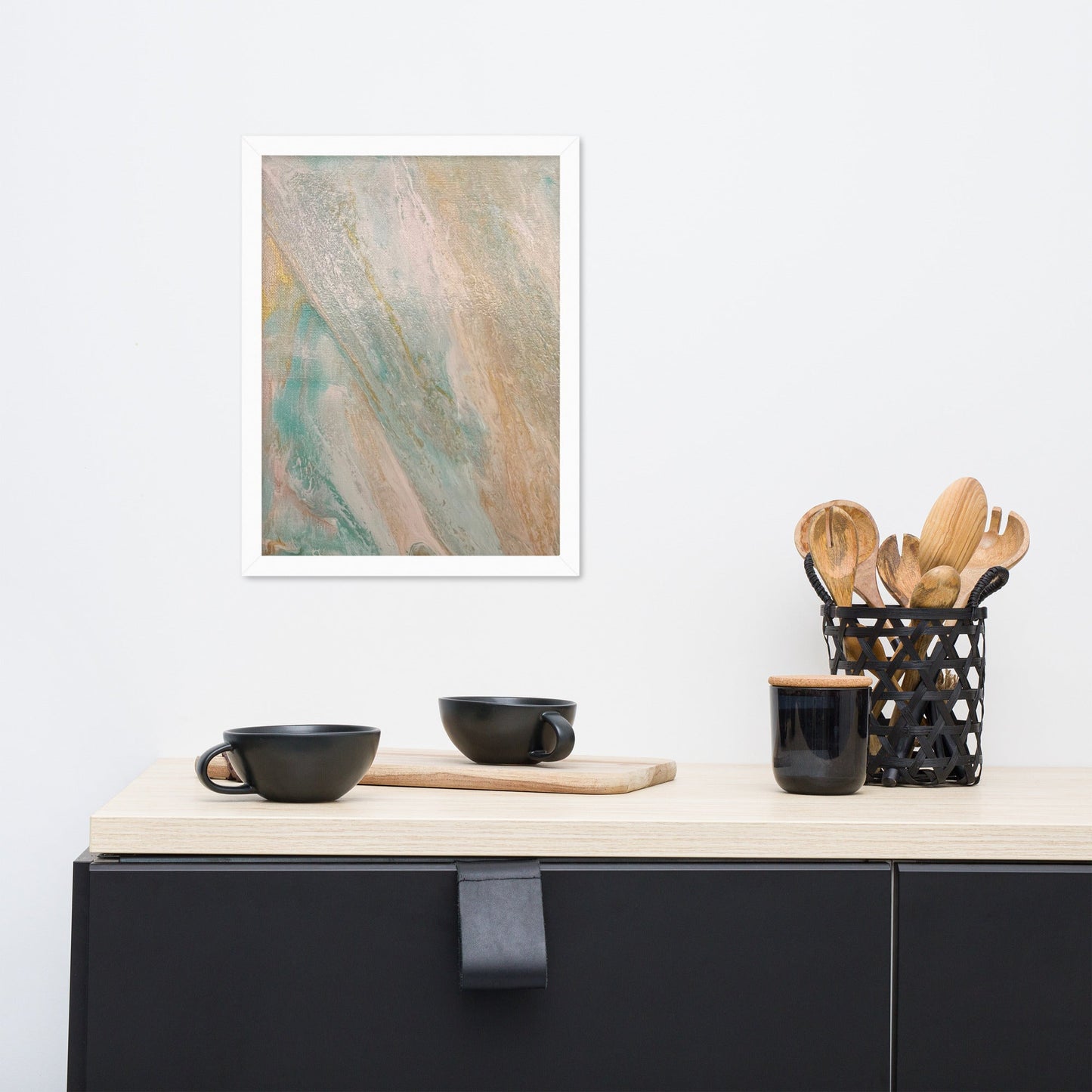 Heavenly .LinP|RinP. Framed poster .LinP|RinP.
