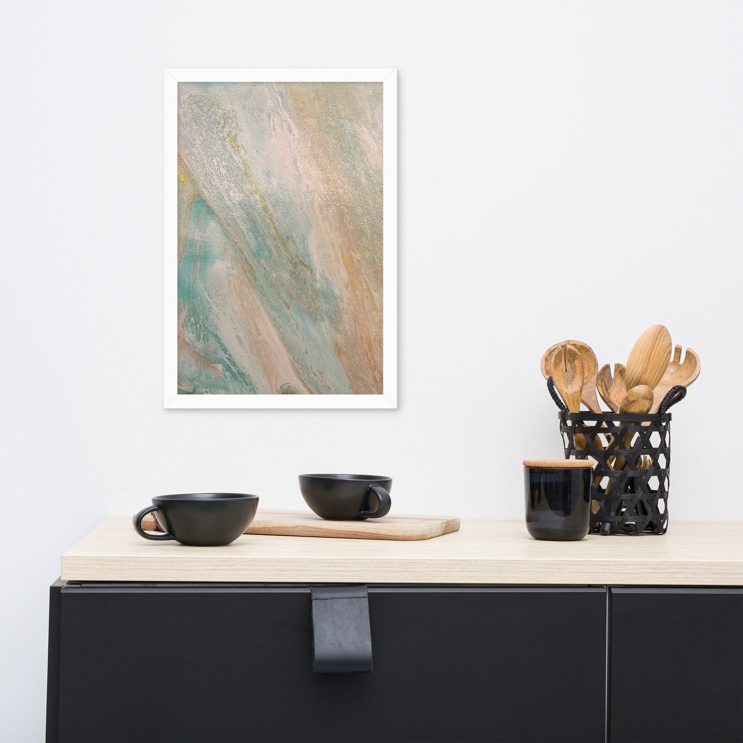 Heavenly .LinP|RinP. Framed poster .LinP|RinP.