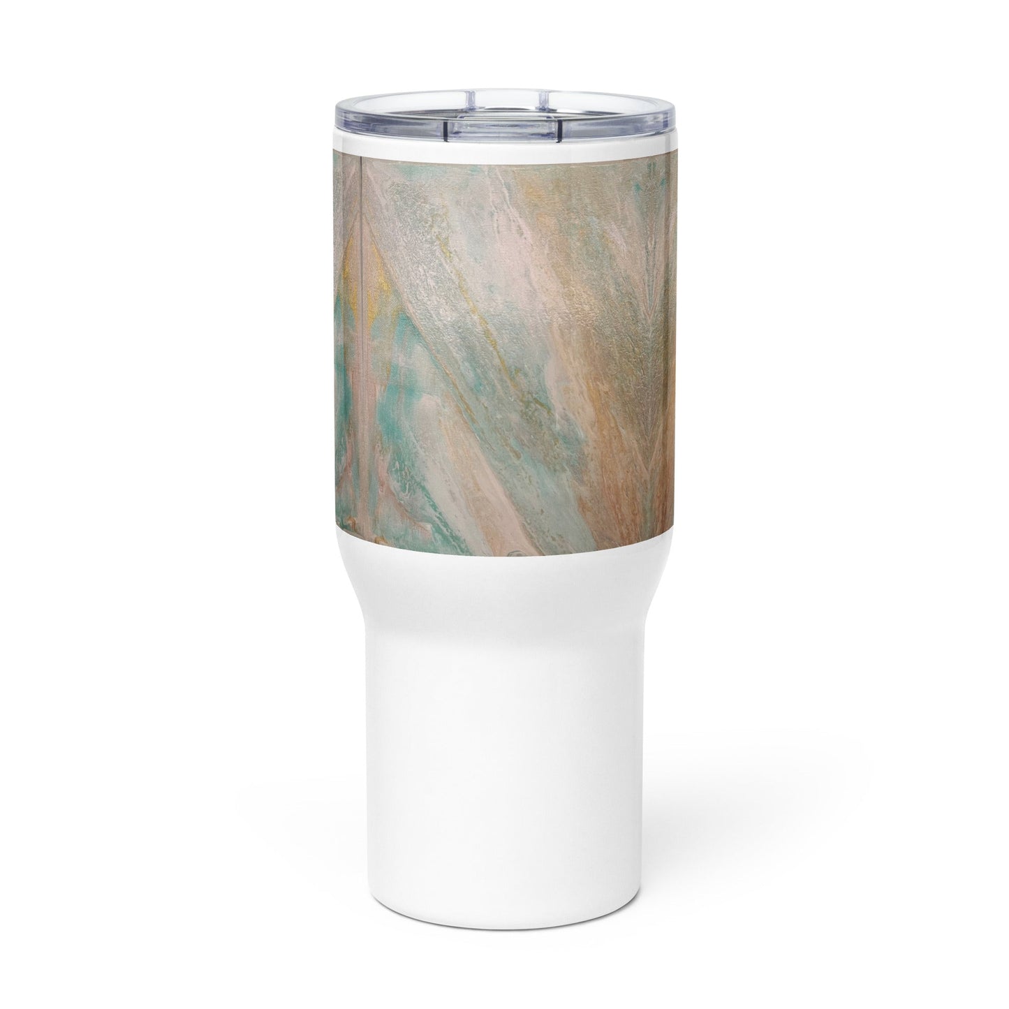 .LinP|RinP. Travel mug with a handle .LinP|RinP.
