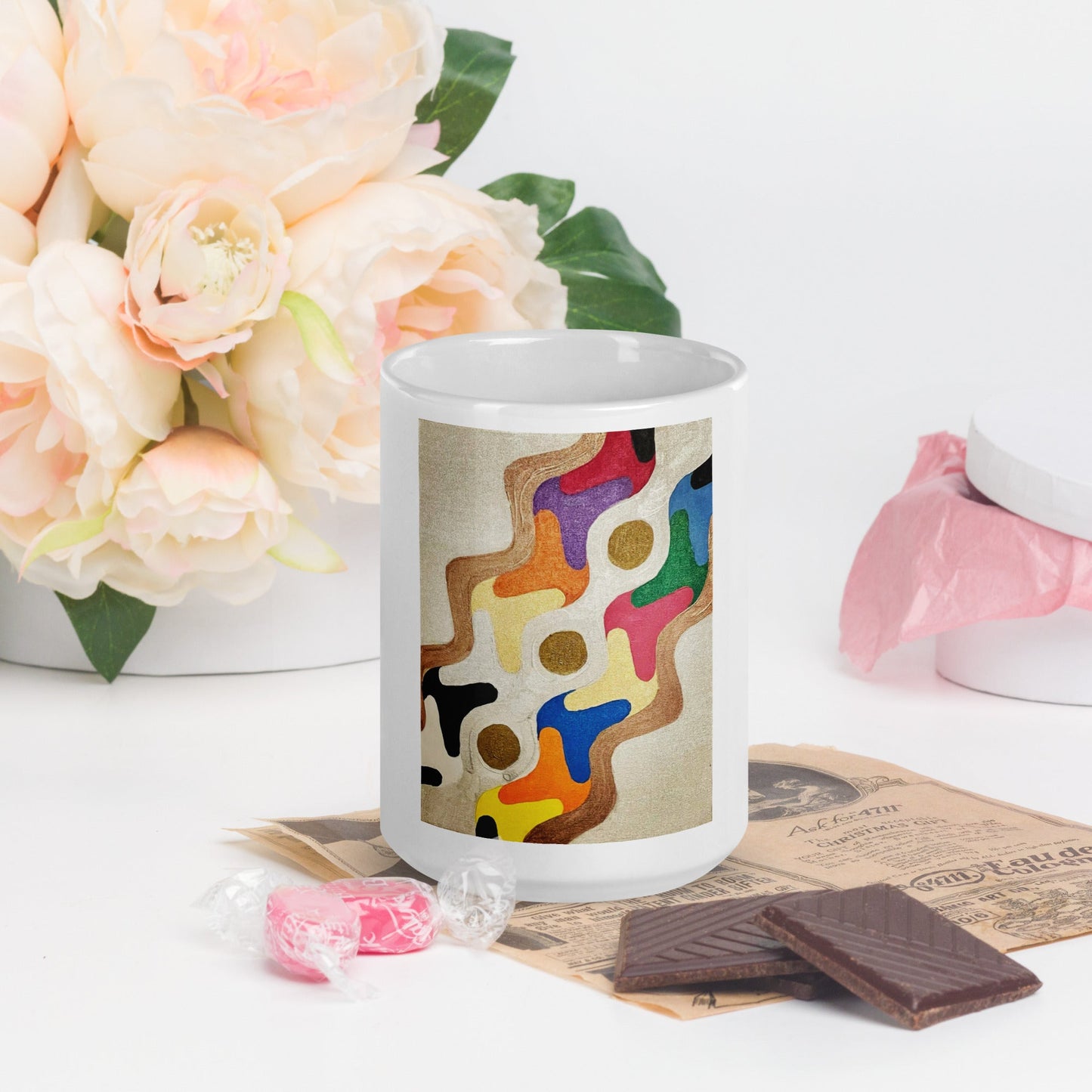 Join .LinP|RinP. White glossy mug .LinP|RinP.