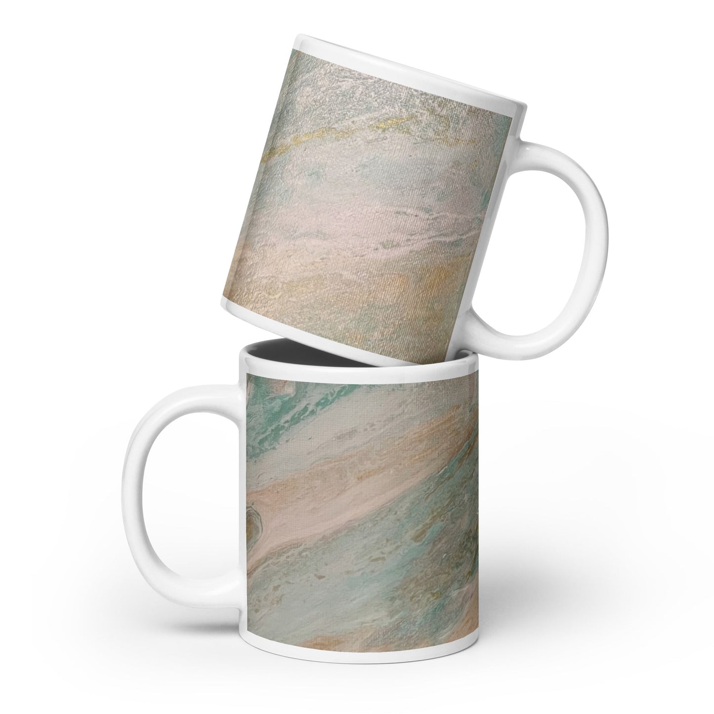 Heavenly .LinP|RinP. White glossy mug .LinP|RinP.