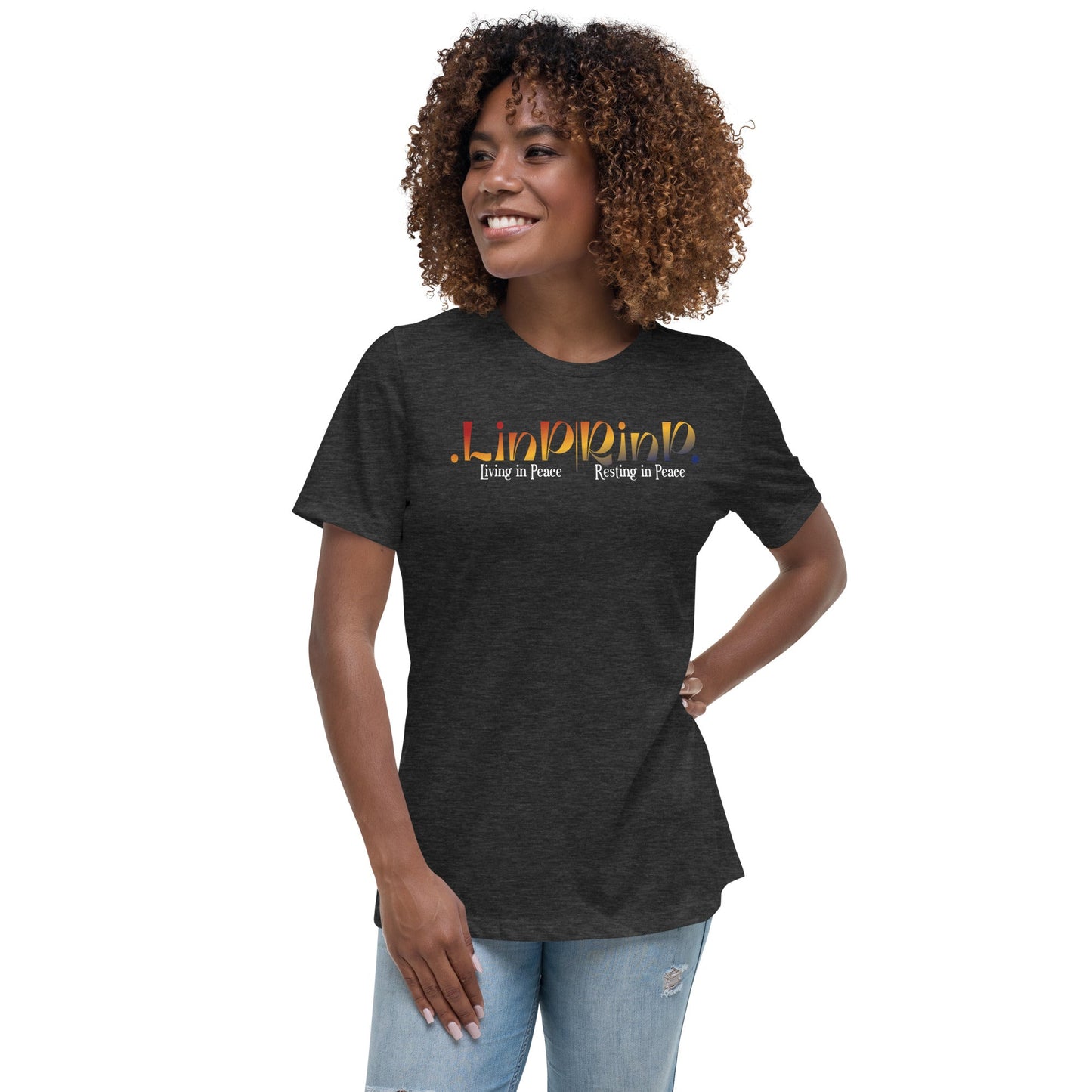 .LinP|RinP. Women's Relaxed T-Shirt .LinP|RinP.