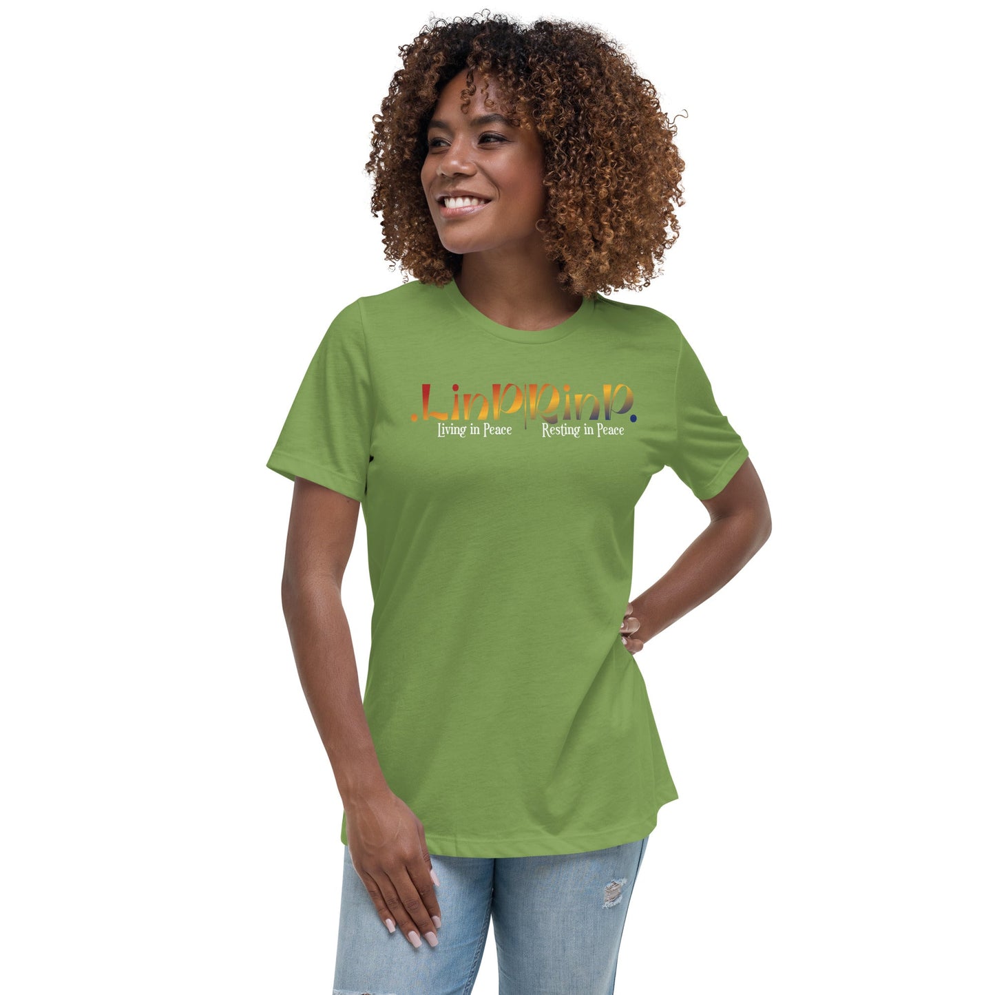 .LinP|RinP. Women's Relaxed T-Shirt .LinP|RinP.