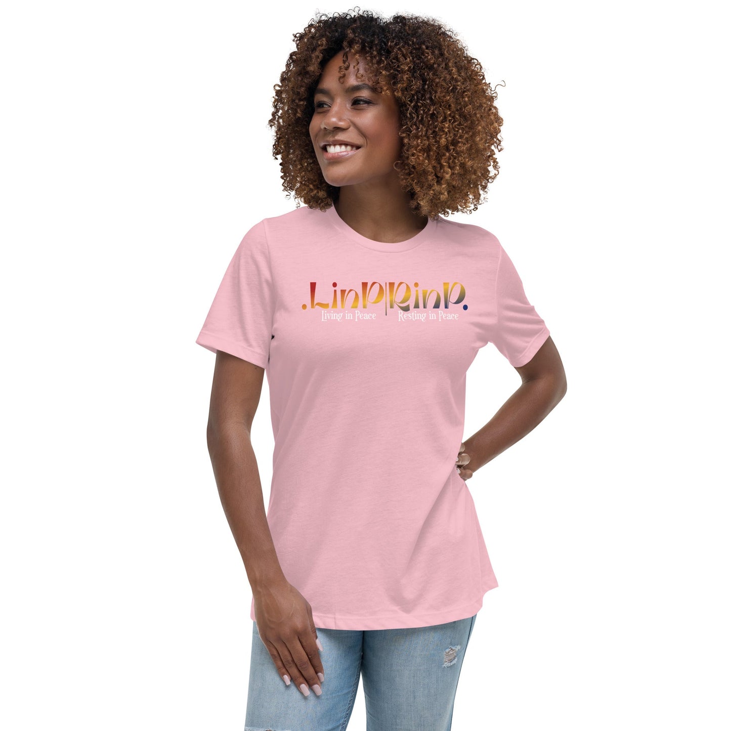 .LinP|RinP. Women's Relaxed T-Shirt .LinP|RinP.
