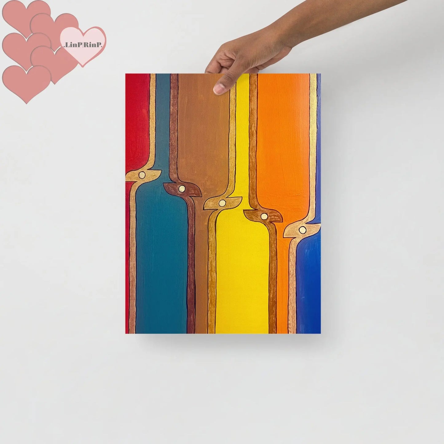 Kite .LinP|RinP. Art Photo paper poster .LinP|RinP.