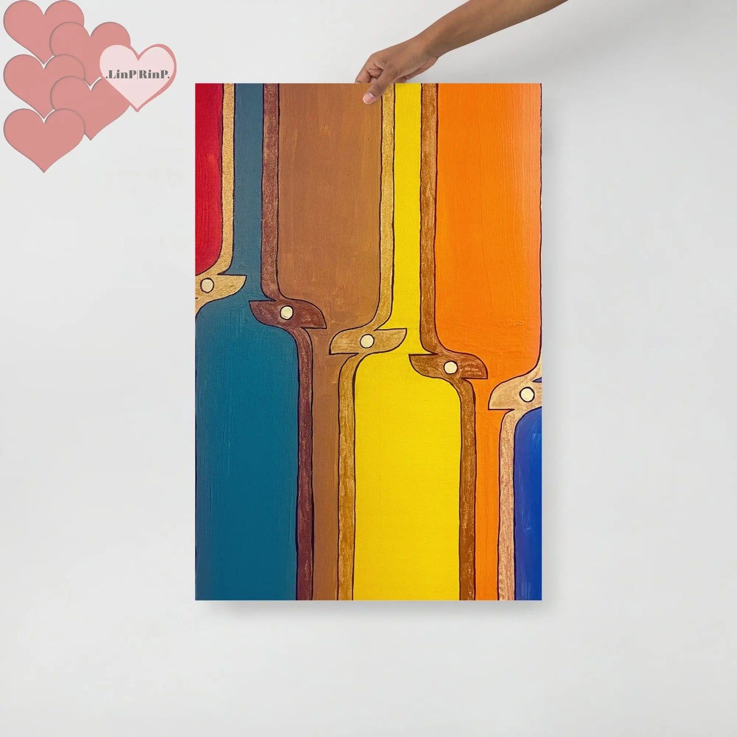 Kite .LinP|RinP. Art Photo paper poster .LinP|RinP.