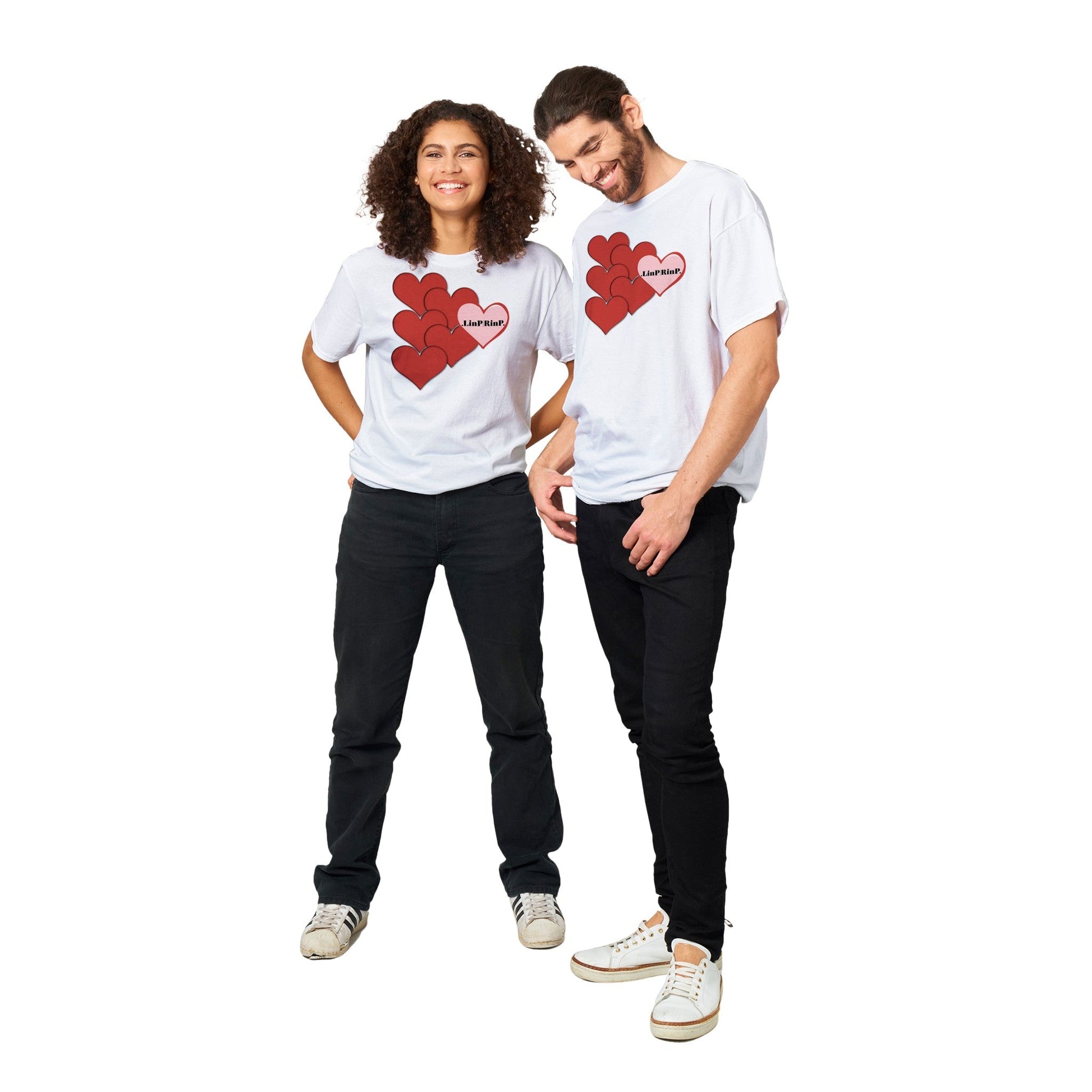 .LinP|RinP. Heavyweight Unisex Crewneck T-shirt Gelato