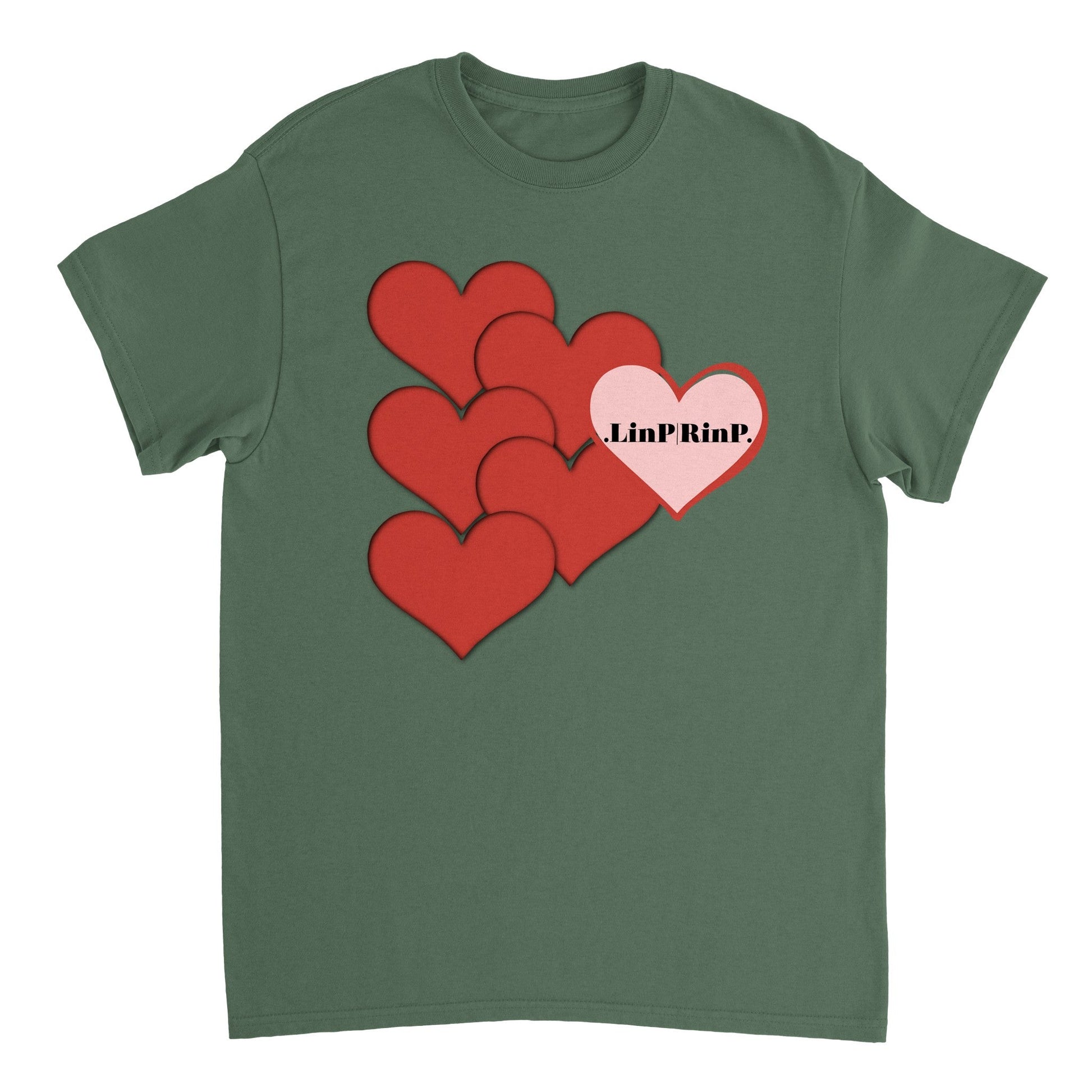 .LinP|RinP. Heavyweight Unisex Crewneck T-shirt Gelato