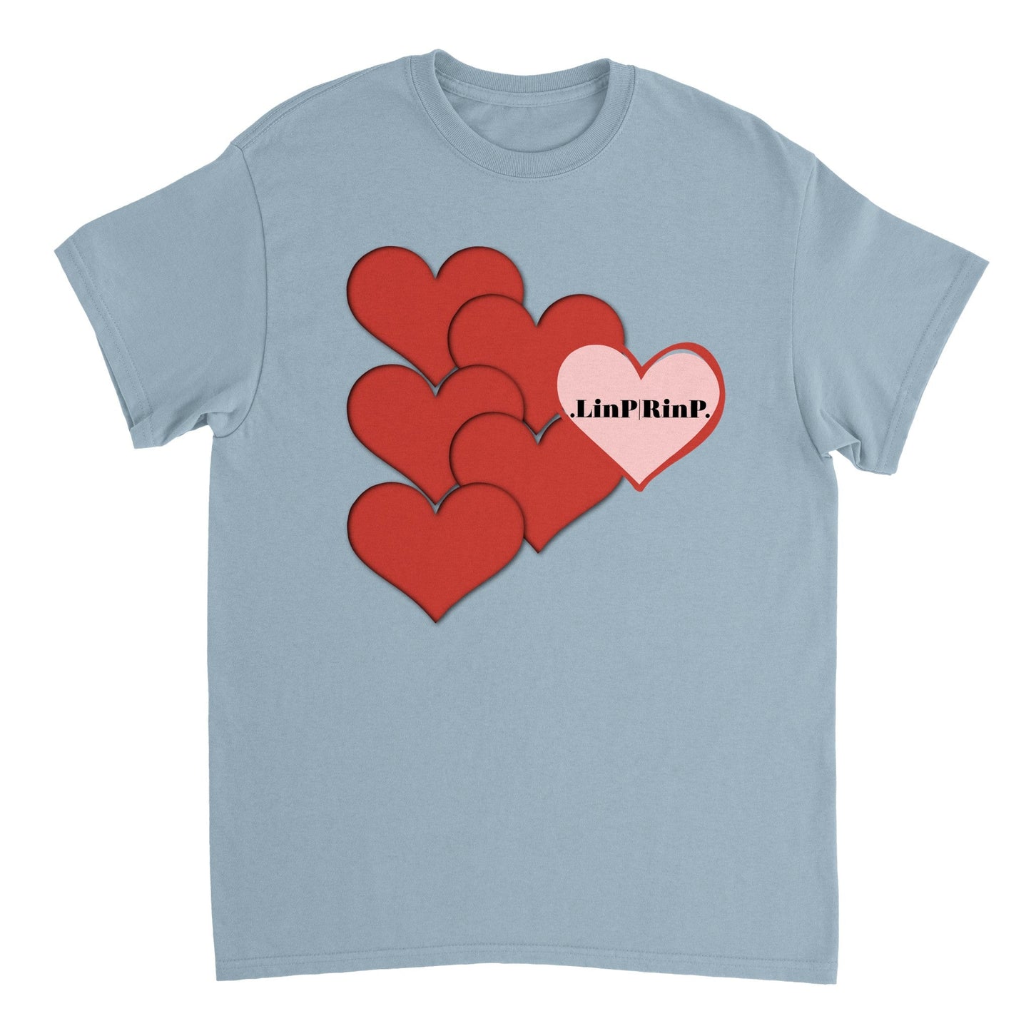 .LinP|RinP. Heavyweight Unisex Crewneck T-shirt Gelato