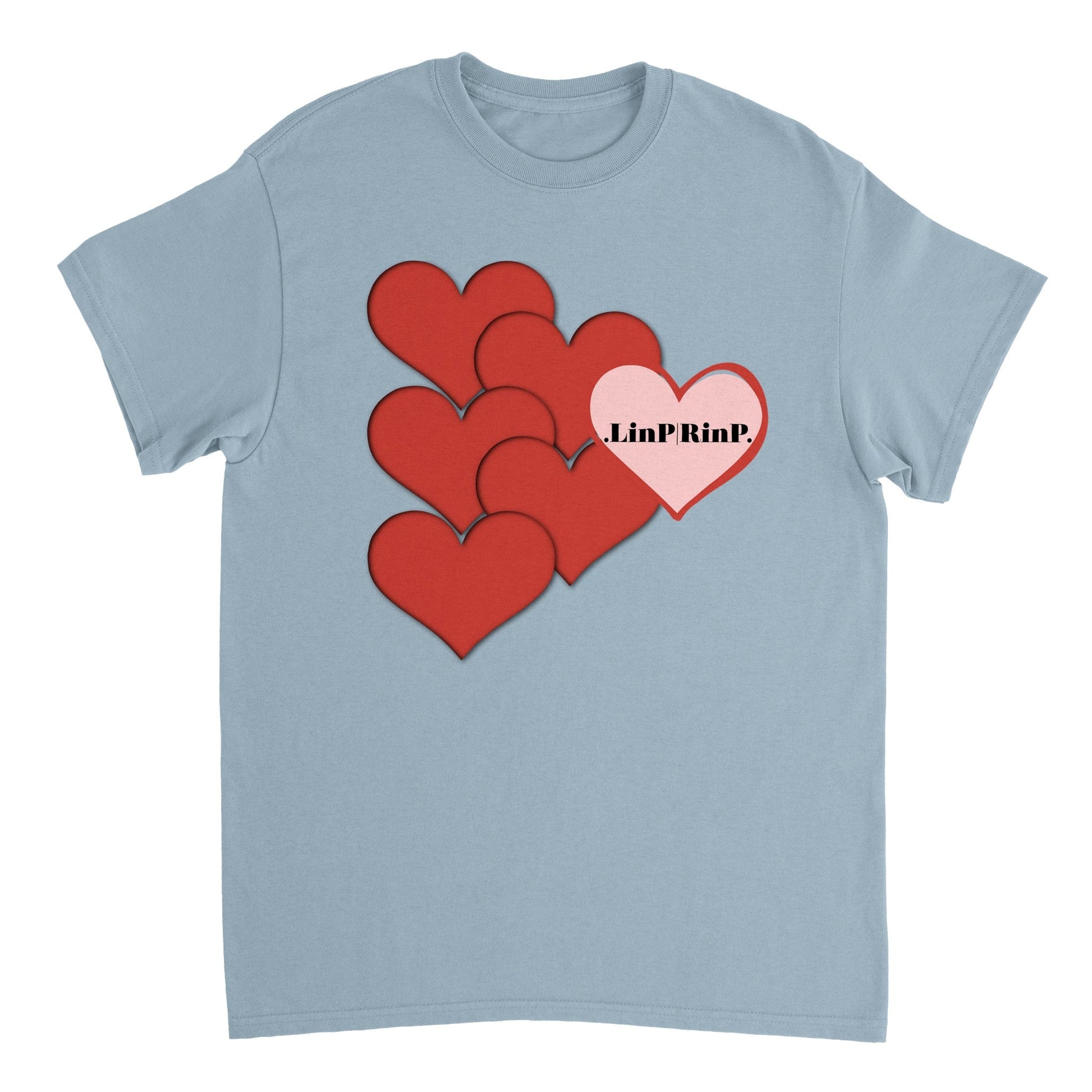 .LinP|RinP. Heavyweight Unisex Crewneck T-shirt Gelato