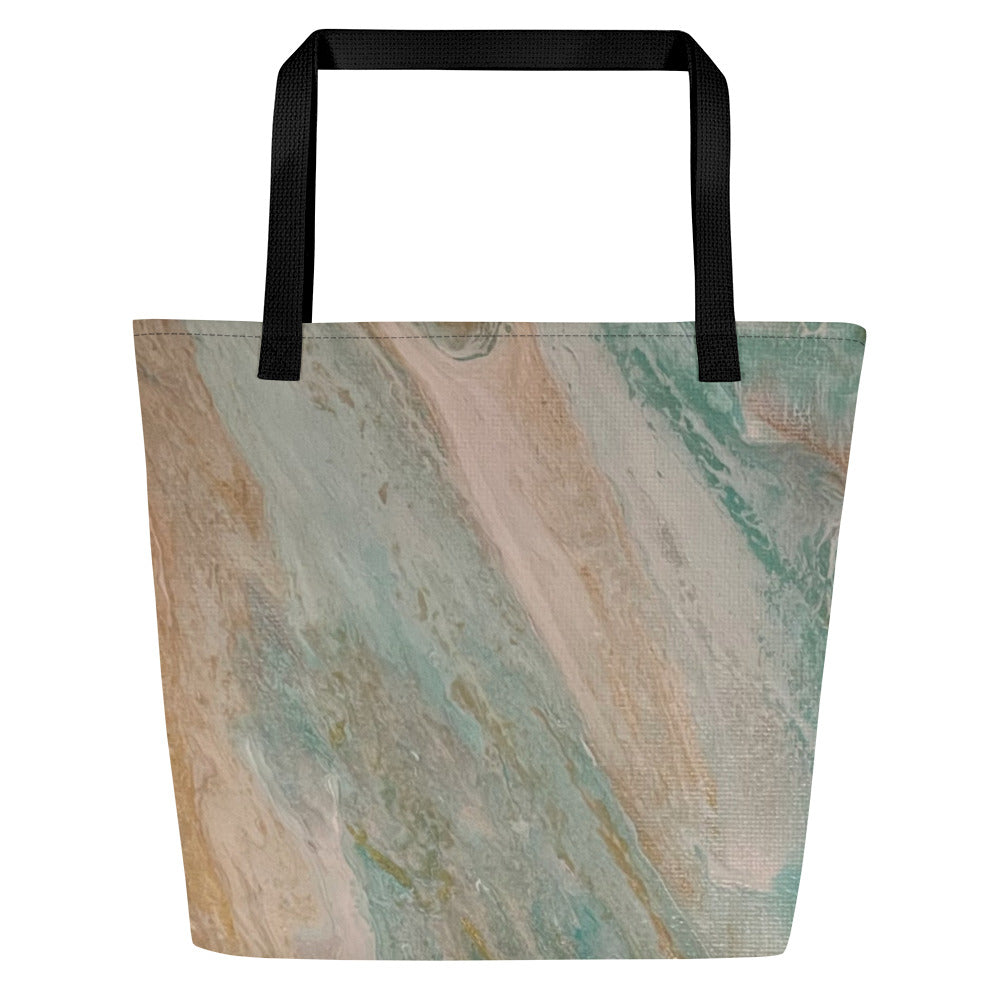 Heavenly Peace .LinP|RinP. All-Over Print Large Tote Bag .LinP|RinP.