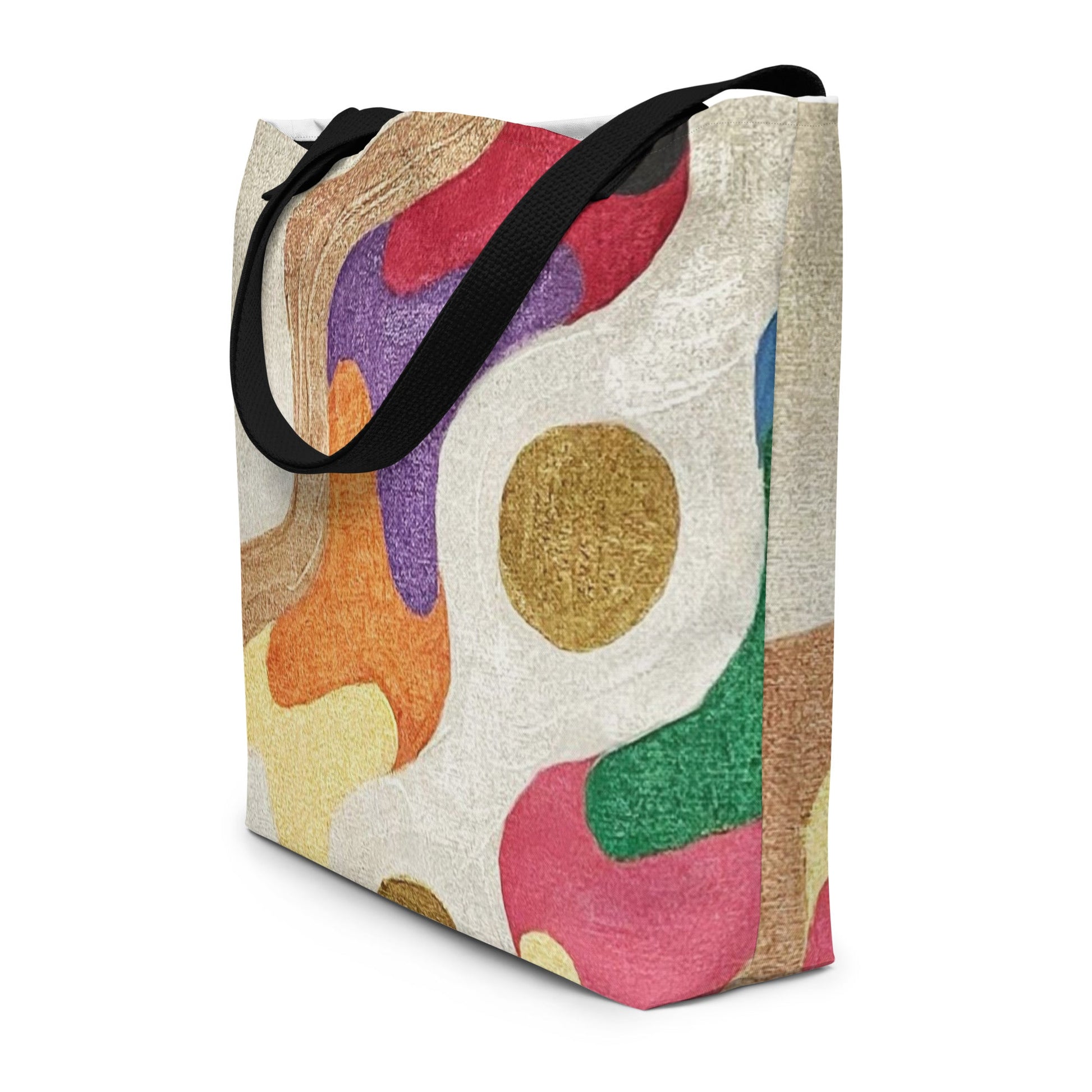 Join .LinP|RinP. Art All-Over Print Large Tote Bag .LinP|RinP.