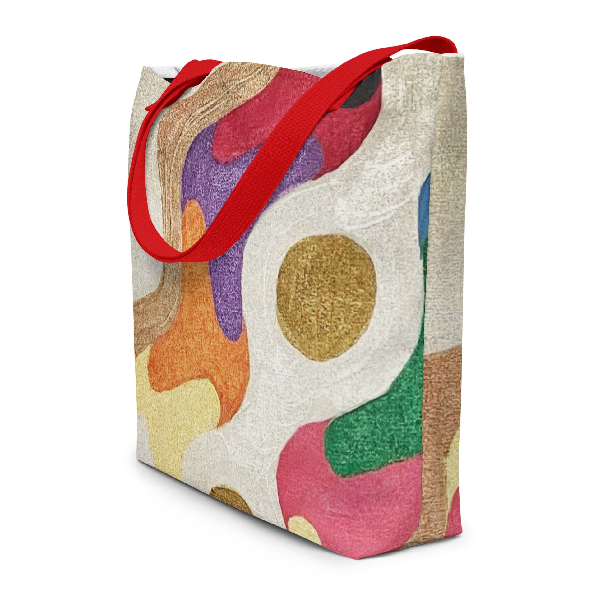Join .LinP|RinP. Art All-Over Print Large Tote Bag .LinP|RinP.
