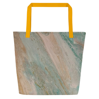 Heavenly Peace .LinP|RinP. All-Over Print Large Tote Bag .LinP|RinP.