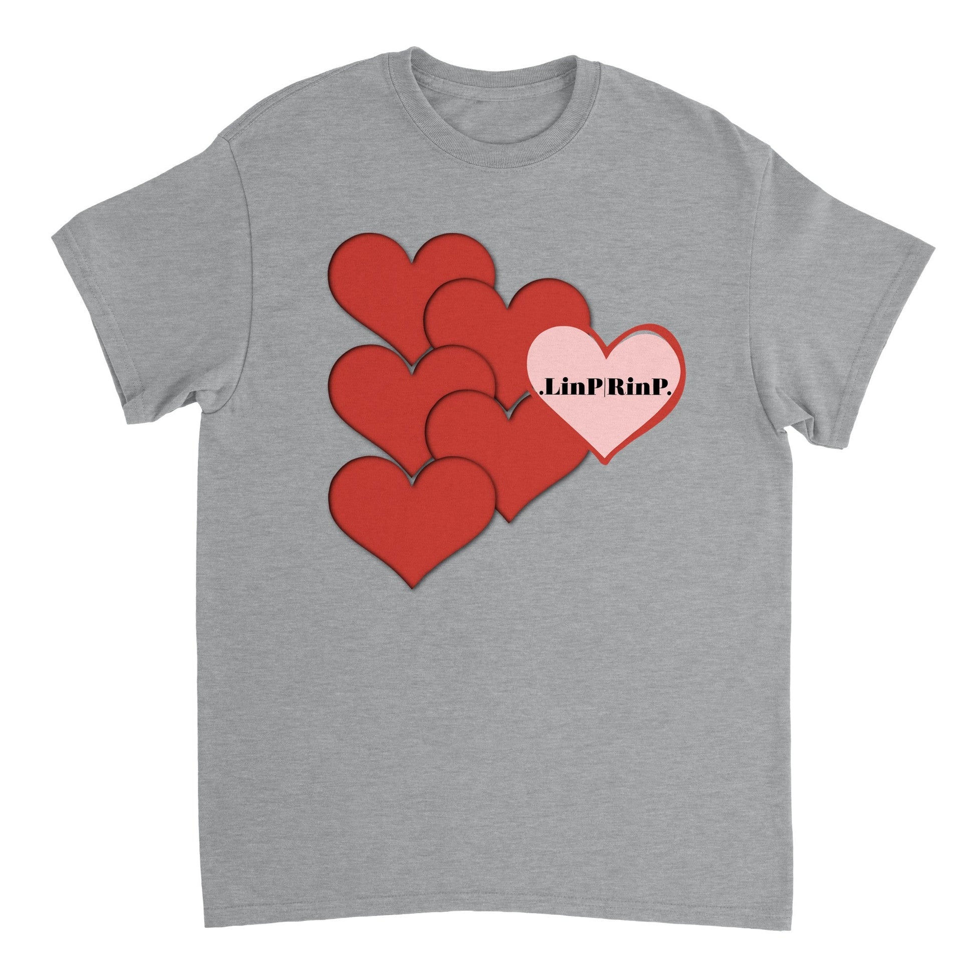 .LinP|RinP. Heavyweight Unisex Crewneck T-shirt Gelato