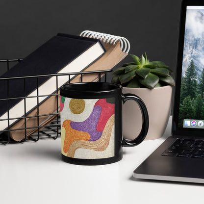 Join .LinP|RinP. Black Glossy Mug .LinP|RinP.