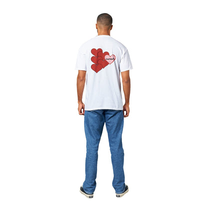 .LinP|RinP. Heavyweight Unisex Crewneck T-shirt Gelato