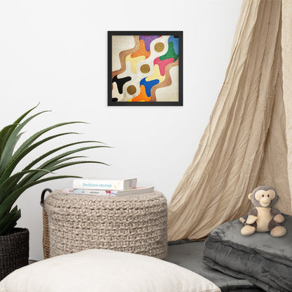 Join .LinP|RinP. Art Framed poster .LinP|RinP.