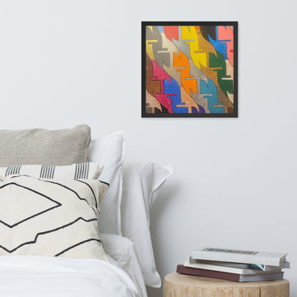 Together .LinP|RinP. Framed poster .LinP|RinP.