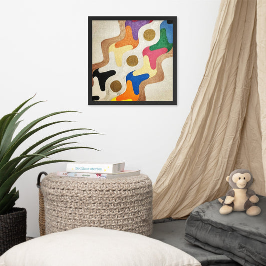 Join .LinP|RinP. Art Framed poster .LinP|RinP.