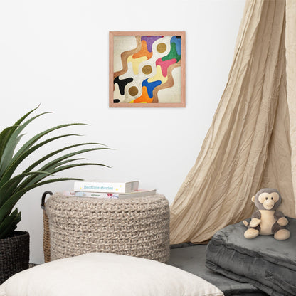Join .LinP|RinP. Art Framed poster .LinP|RinP.