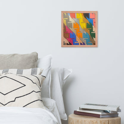 Together .LinP|RinP. Framed poster .LinP|RinP.