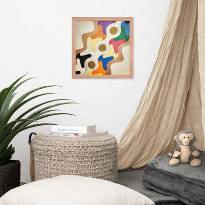 Join .LinP|RinP. Art Framed poster .LinP|RinP.