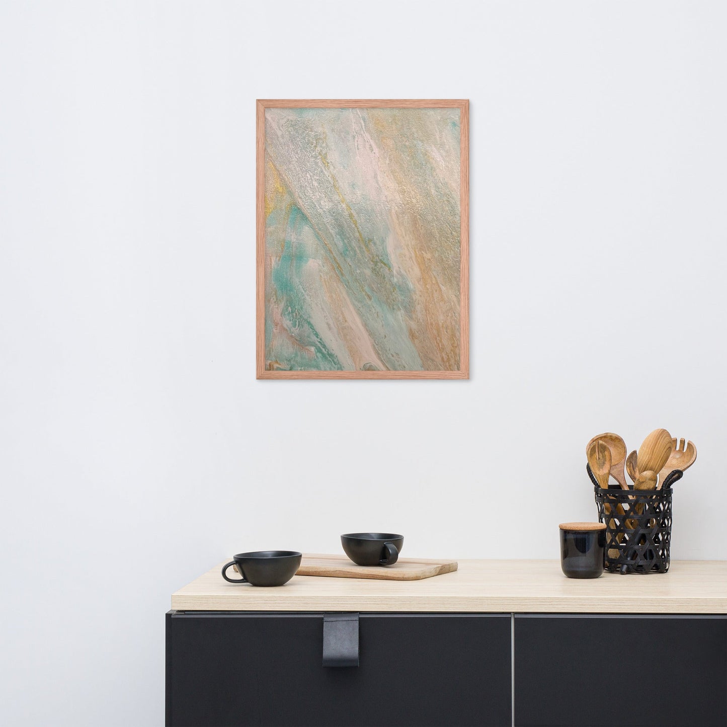 Heavenly .LinP|RinP. Framed poster .LinP|RinP.