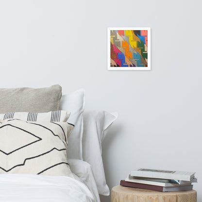 Together .LinP|RinP. Framed poster .LinP|RinP.