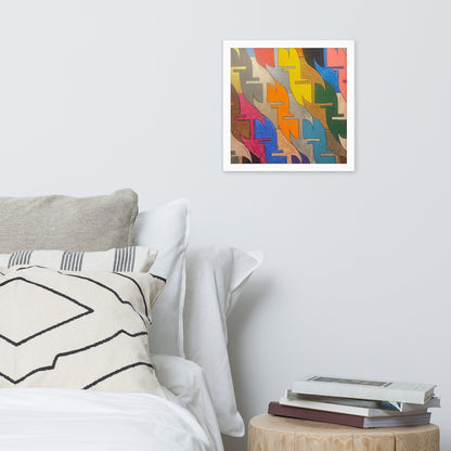 Together .LinP|RinP. Framed poster .LinP|RinP.