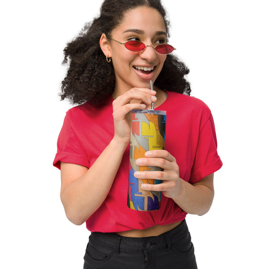 Together .LinP|RinP. Stainless steel tumbler .LinP|RinP.