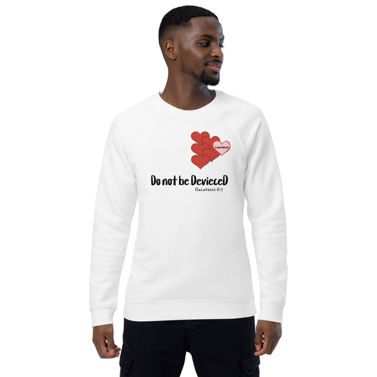 .LinP|RinP. Unisex organic raglan sweatshirt .LinP|RinP.
