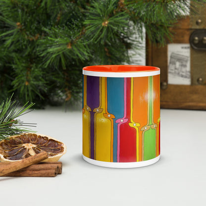 Kite .LinP|RinP. Mug with Color Inside .LinP|RinP.