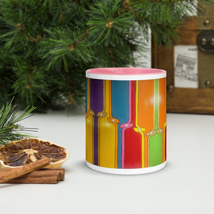 Kite .LinP|RinP. Mug with Color Inside .LinP|RinP.