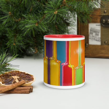 Kite .LinP|RinP. Mug with Color Inside .LinP|RinP.