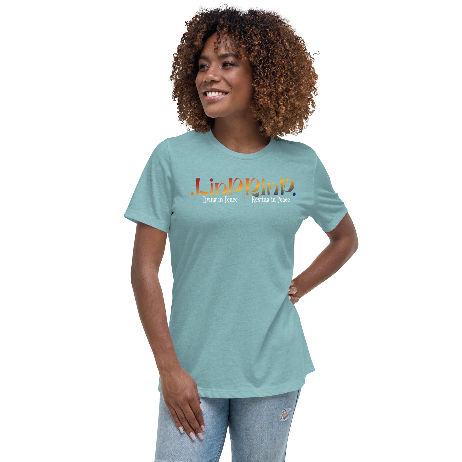 .LinP|RinP. Women's Relaxed T-Shirt .LinP|RinP.