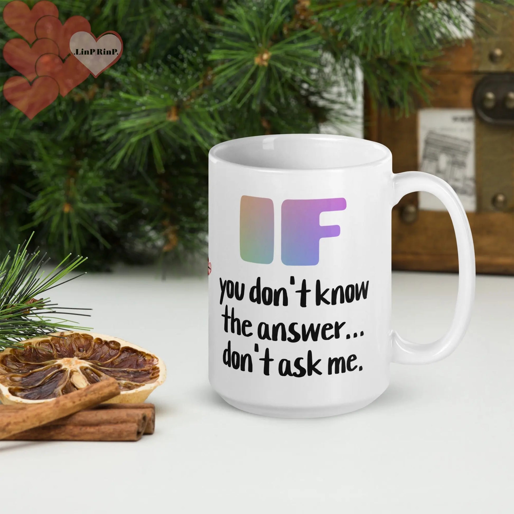 .LinP|RinP. Glossy mug .LinP|RinP.